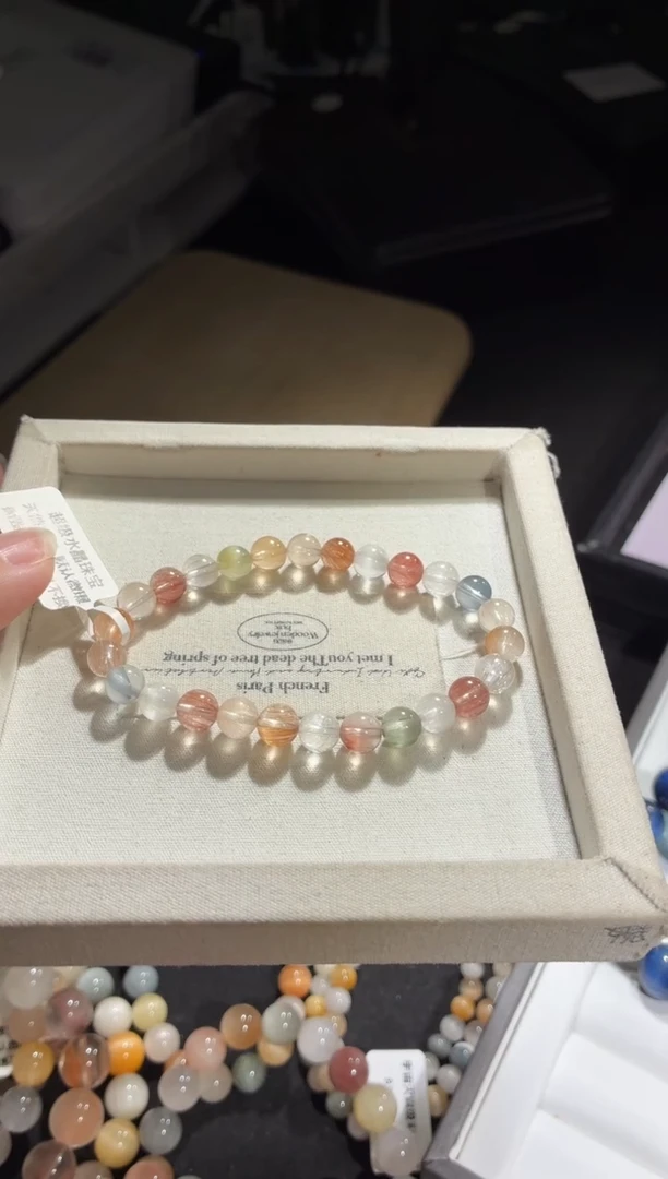 未镶嵌手链水晶196号多样性发一DD 7+