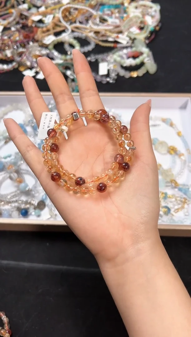 【闪购商品】水晶手链合金颜色微差多样性发货发其一