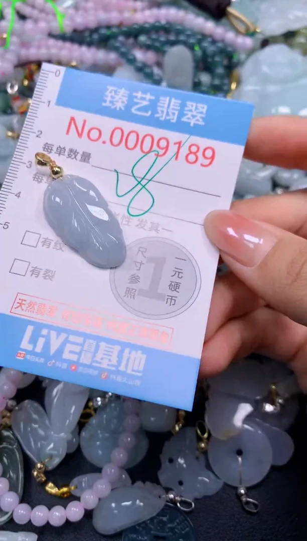 颈饰未镶嵌翡翠9189