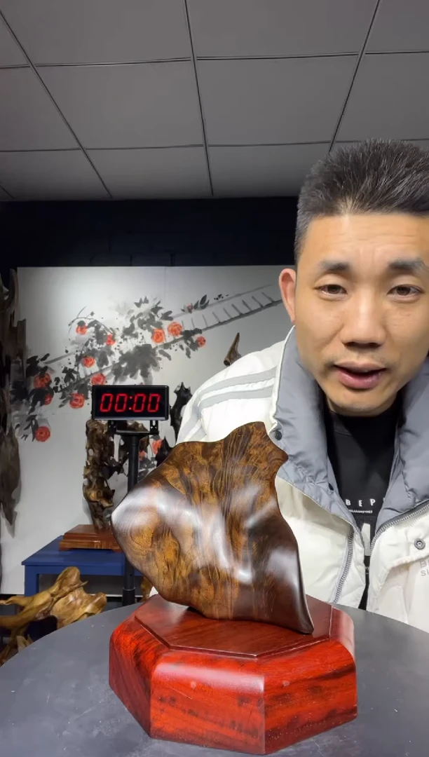 【闪购商品】金丝楠木雕金丝楠木工艺品摆件