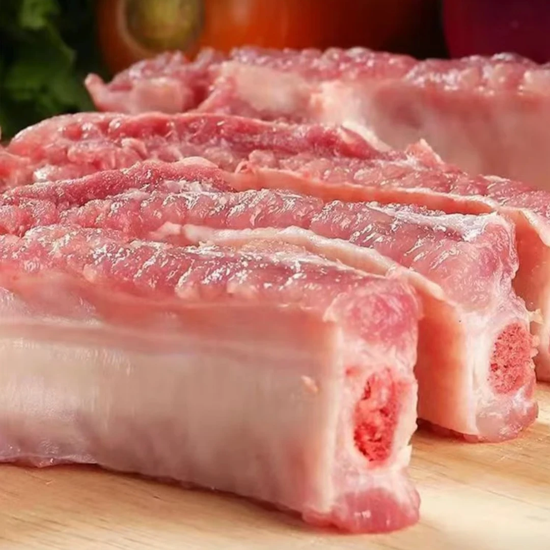 【猪排骨7斤】 农家散养新鲜黑土猪排骨长切家庭囤货