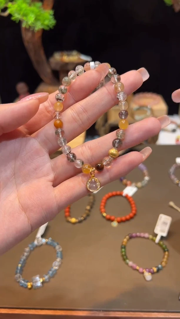 未镶嵌手链水晶手饰@@F6006