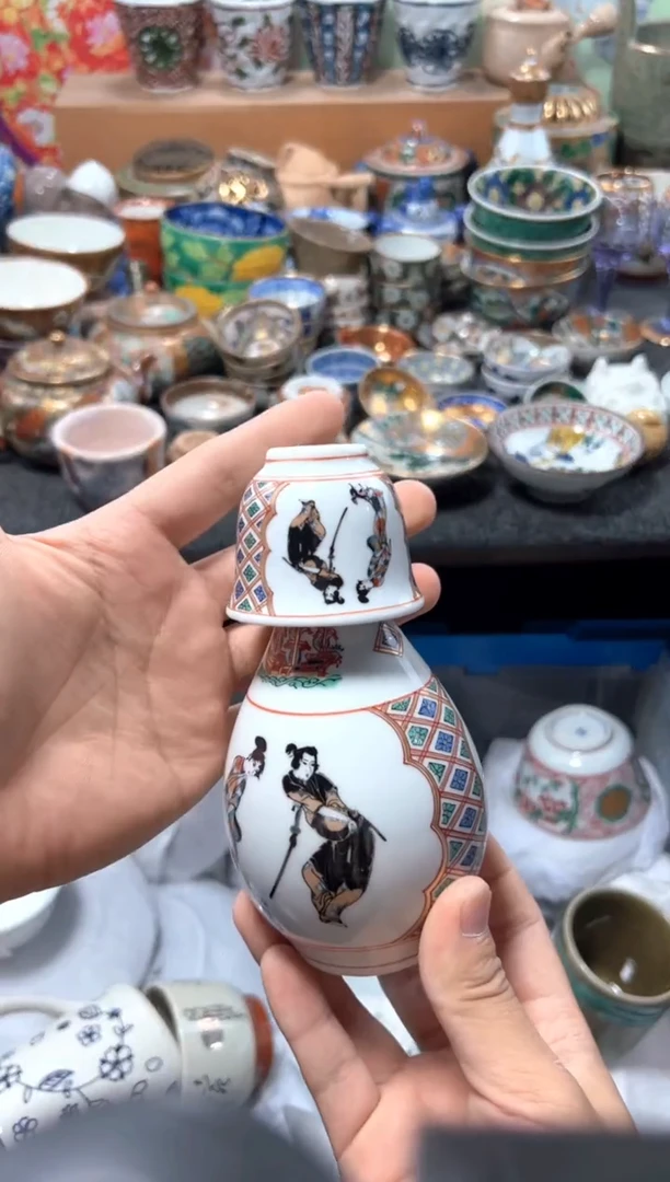 瓷片夏目海外回流瓷器中古品。