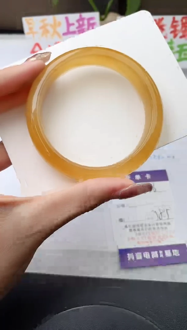 未镶嵌手镯石英质玉j166-HB多样性发货58+