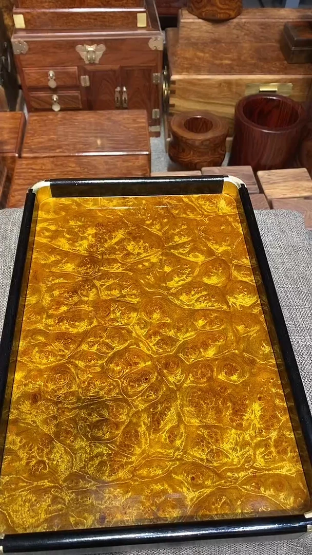 【闪购商品】香樟木木艺茶盘一个