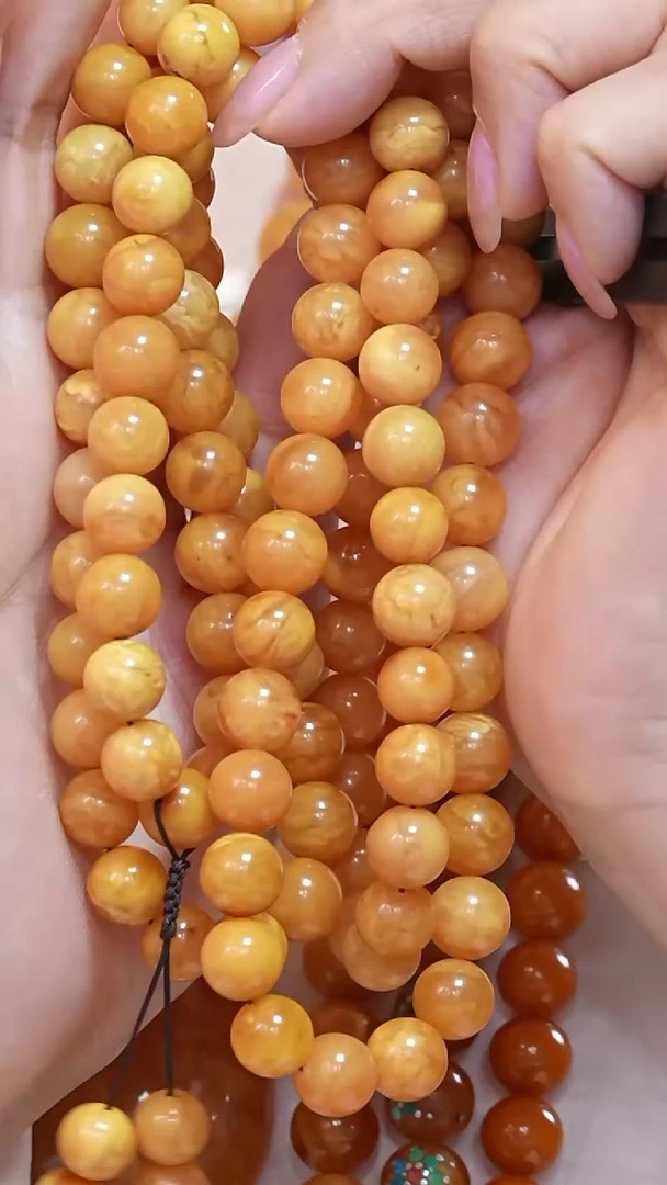 蜜蜡颈饰未镶嵌8727天然蜜蜡珠宝奇石云端妖孽全部保真