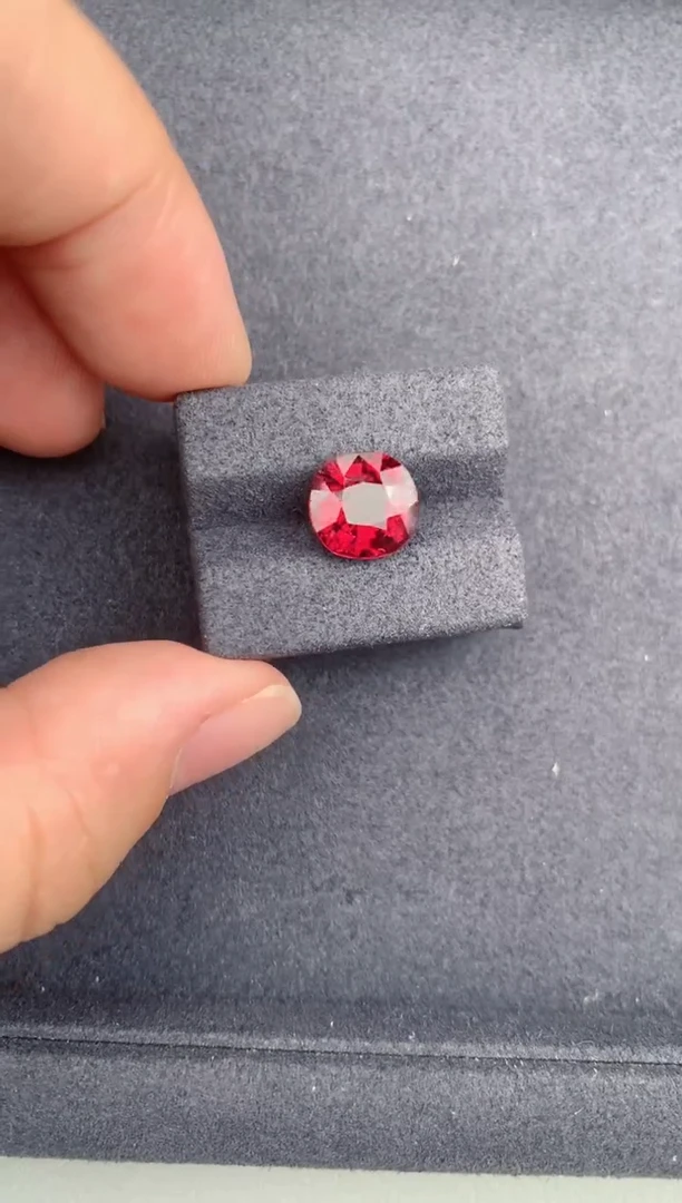 未镶嵌裸石碧玺3.6ct 卢比来碧玺GA