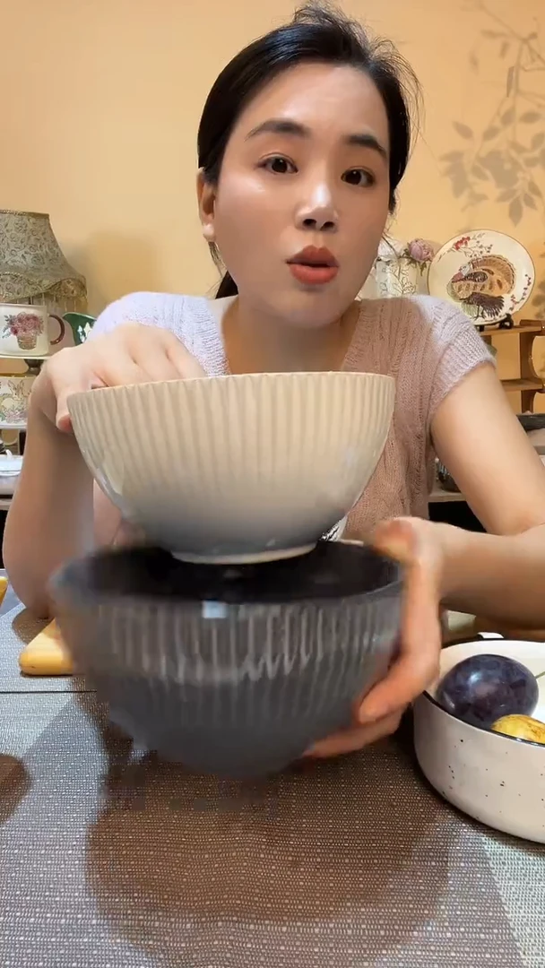 瓷片2个6英寸碗  微瑕介意勿拍
