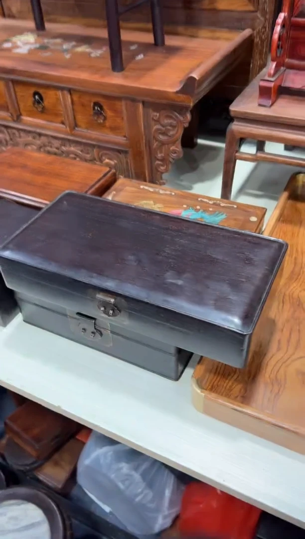 木紫檀拜帖盒储物盒