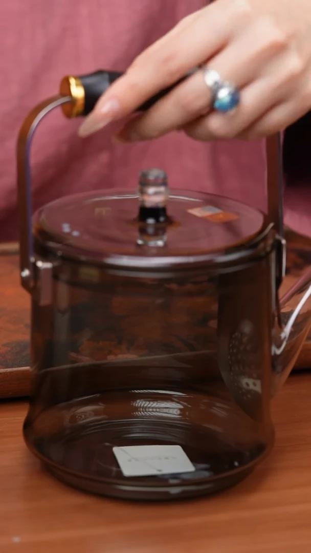 【闪购商品】禾器/烟灰君若壶/滤片款/紫光檀把