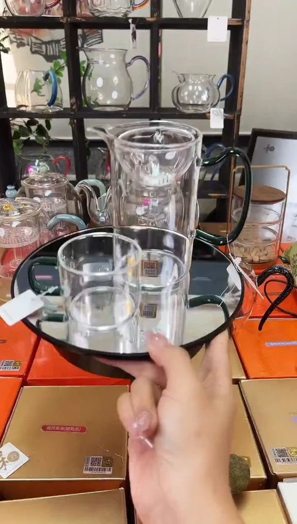 禾器/沁润茶海/墨绿+清禾杯1只