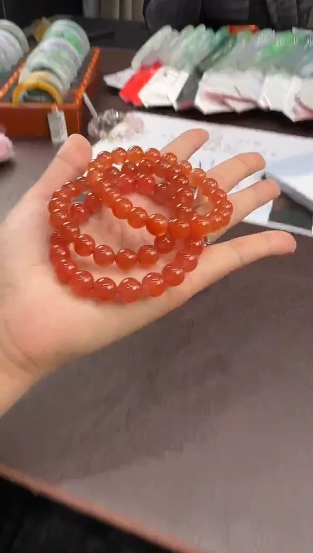 未镶嵌手串玛瑙/玉髓25XQ189多样性发1