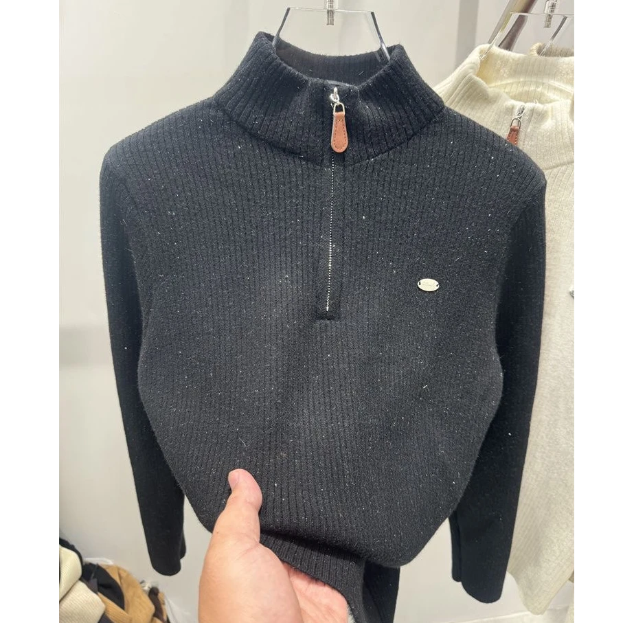 清-半高领毛衣打底衫-2244