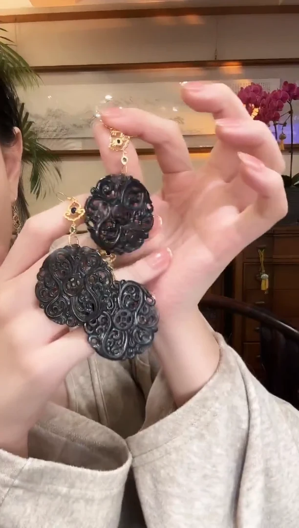 颈饰银S925镶嵌翡翠多样性发其一