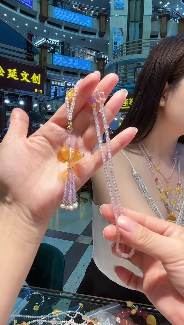 琥珀项链未镶嵌【 多样性发一 】