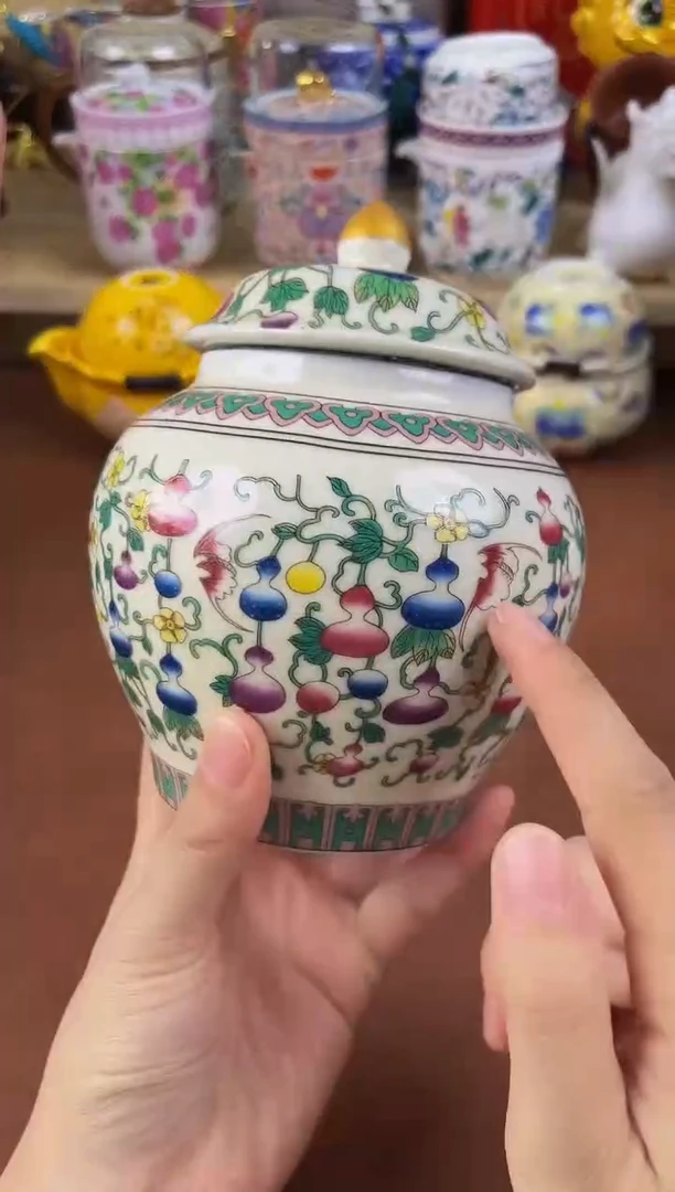 陶瓷茶具摆件旅行套组