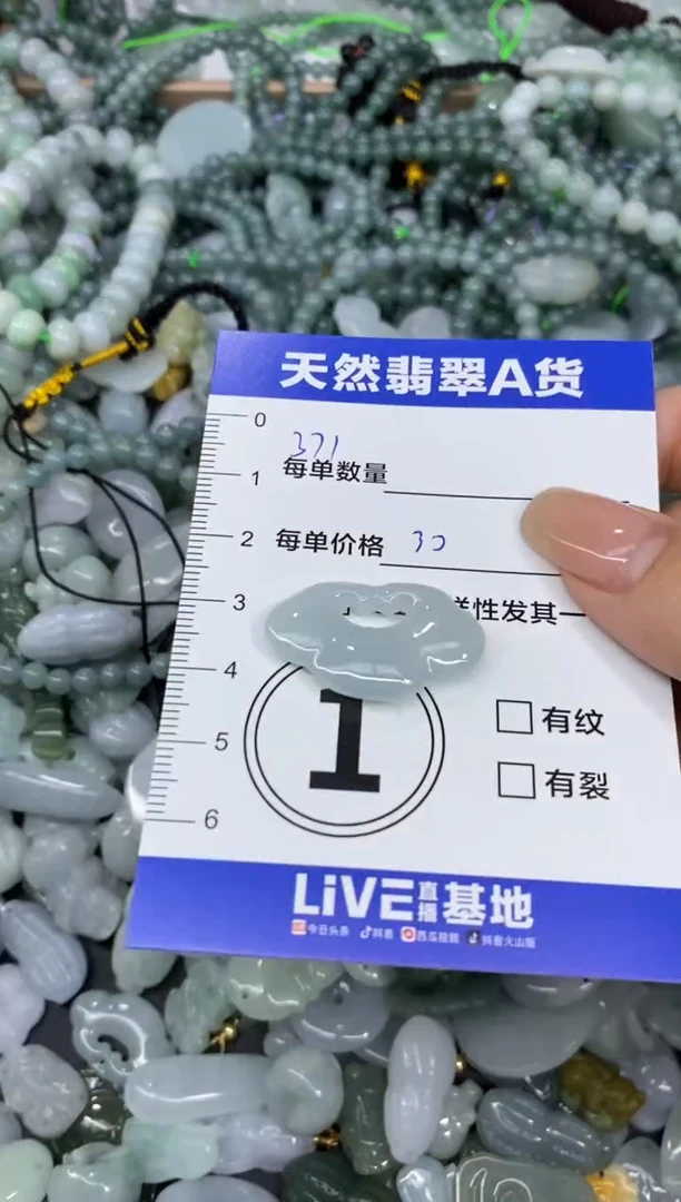 颈饰未镶嵌翡翠天然翡翠A货批量多样性发一件