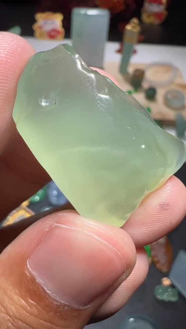 【闪购商品】定制翡翠18K金镶嵌天然缅甸A货翡翠