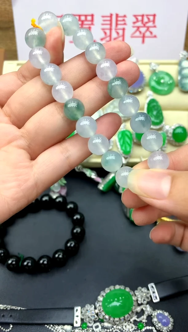 未镶嵌手串翡翠362 -中国好珍宝