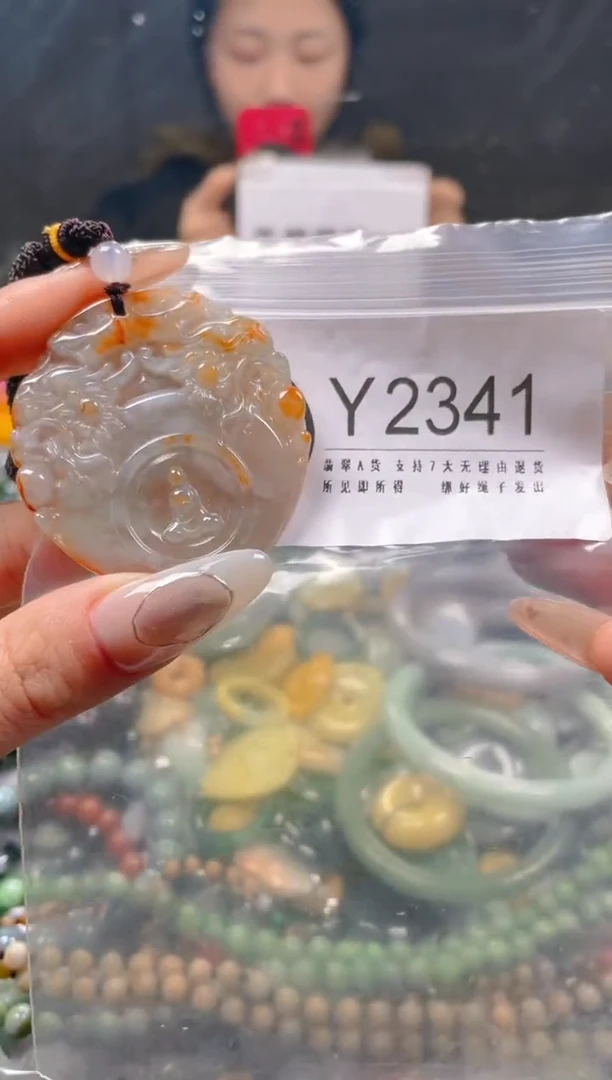 【闪购商品】翡翠颈饰未镶嵌/Y/翡翠A货一图一物
