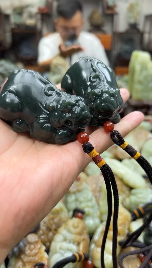 和田玉未镶嵌把件多样性发货 拍一发一