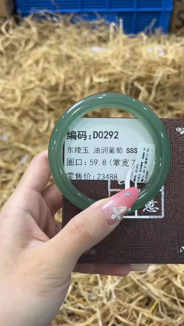 未镶嵌手镯石英质玉D0292