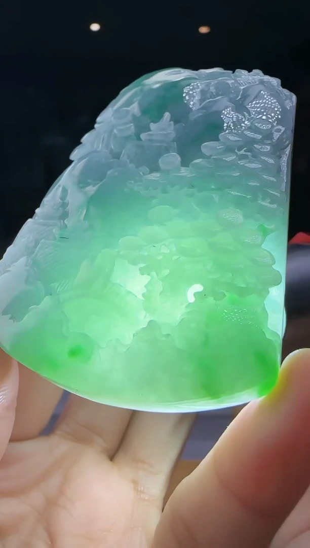 吊坠(不含链)未镶嵌翡翠花****jHH@@