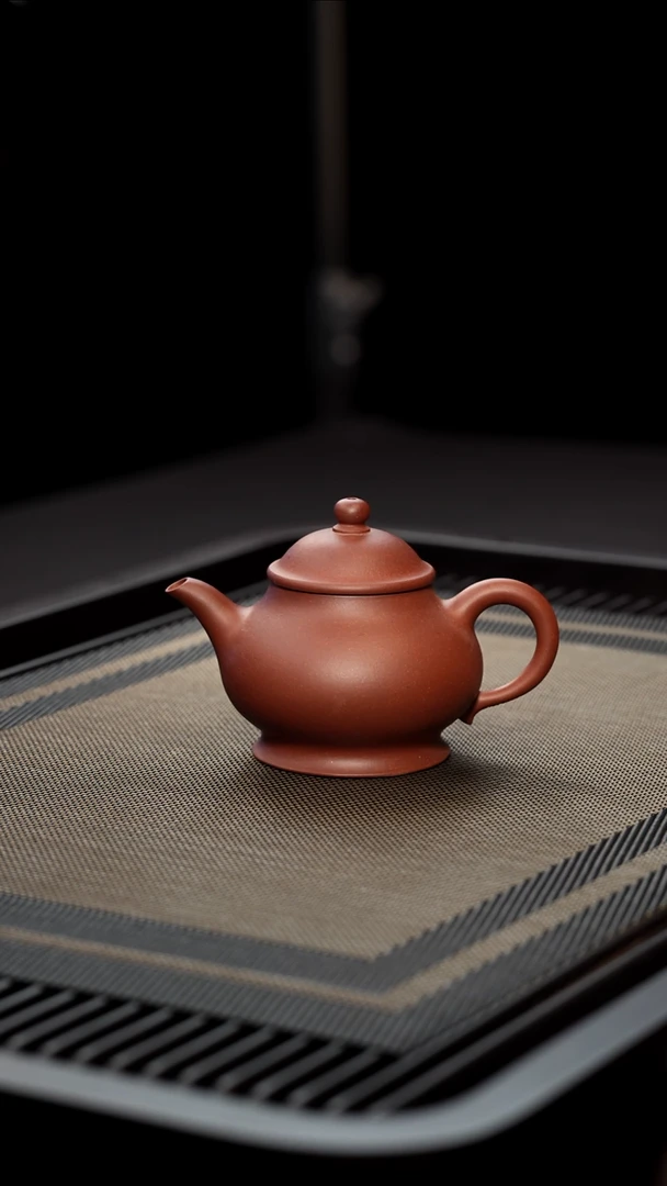 茶壶紫砂半手工紫泥中槽青潘壶