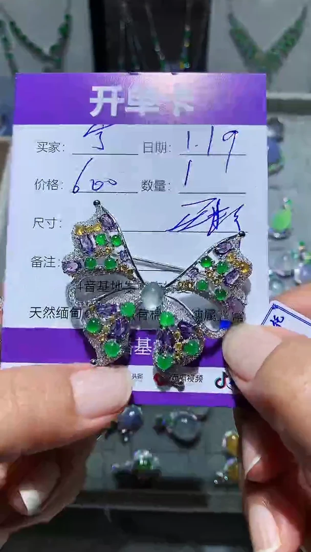 【闪购商品】翡翠耳饰未镶嵌 宁静致远～