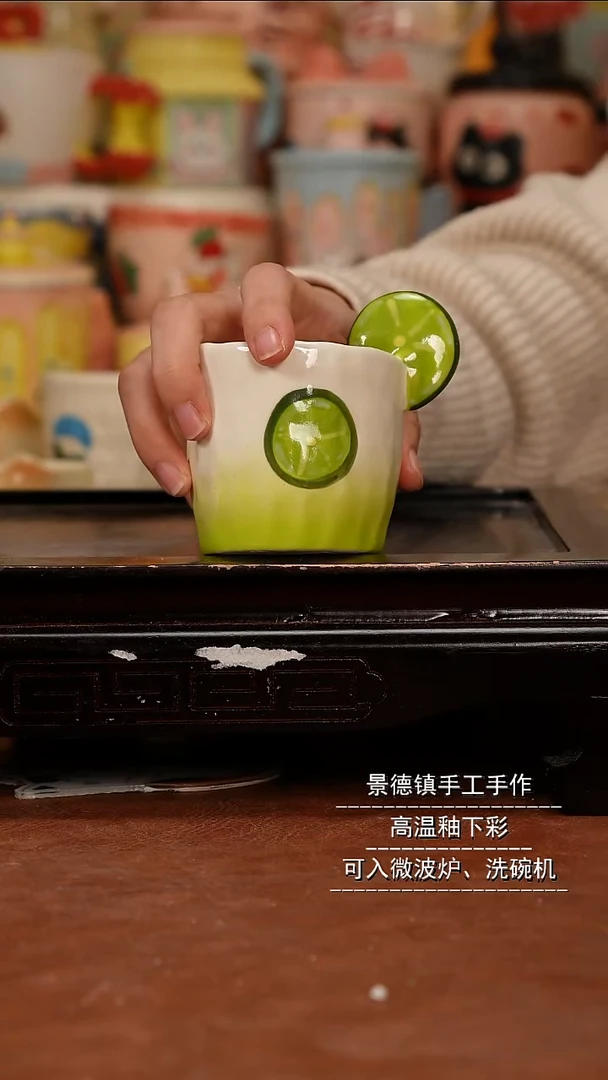 摆件陶景德镇一休瓷屋手作