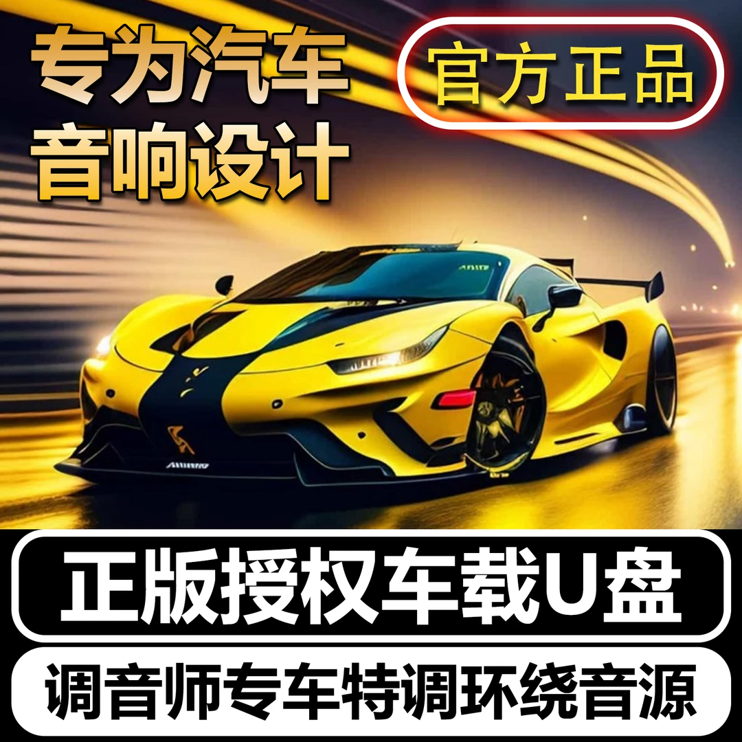 汽车载音乐U盘2025新款抖音热门音效高品质优盘经典老歌流行DJ