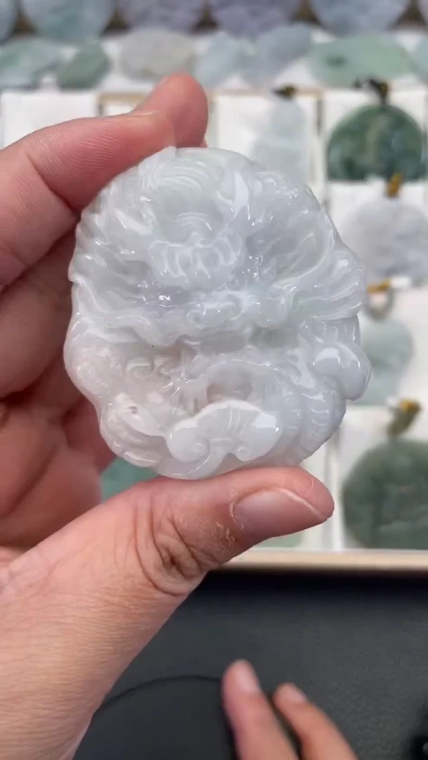 颈饰未镶嵌翡翠天然缅甸翡翠A货129