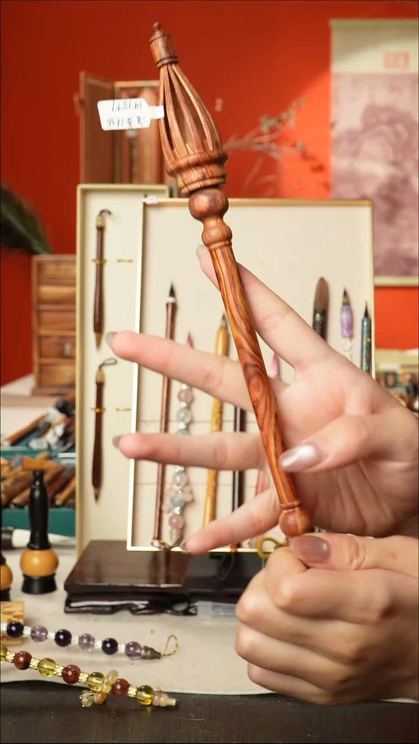 83号闪孤品高货毛笔链接 清水试笔 蘸墨不退