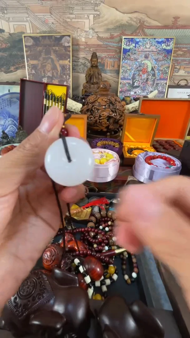 和田玉未镶嵌颈饰辉辉精选专属链接24