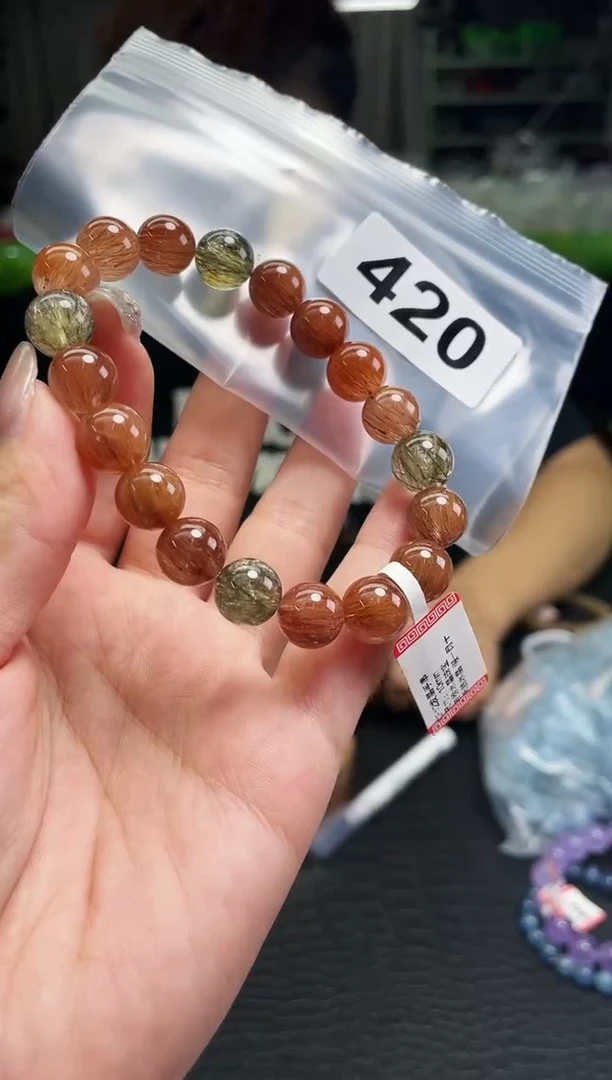 水晶手串未镶嵌手串420