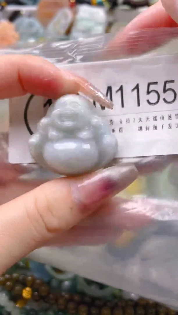 【闪购商品】翡翠颈饰未镶嵌/M/翡翠A货一图一物