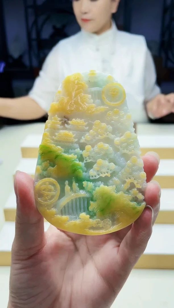 未镶嵌定制翡翠毛货09150162