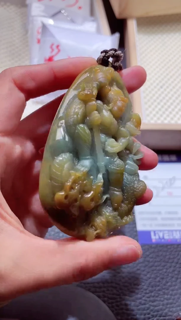 颈饰未镶嵌翡翠00005086御龙不动