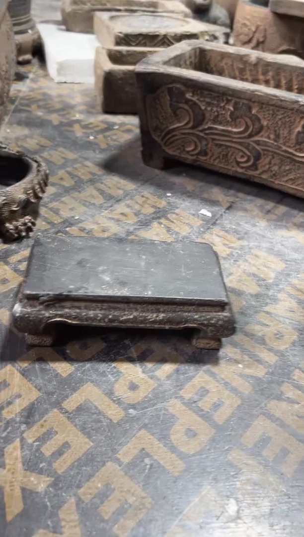 陶土【火山泥】将军案底座