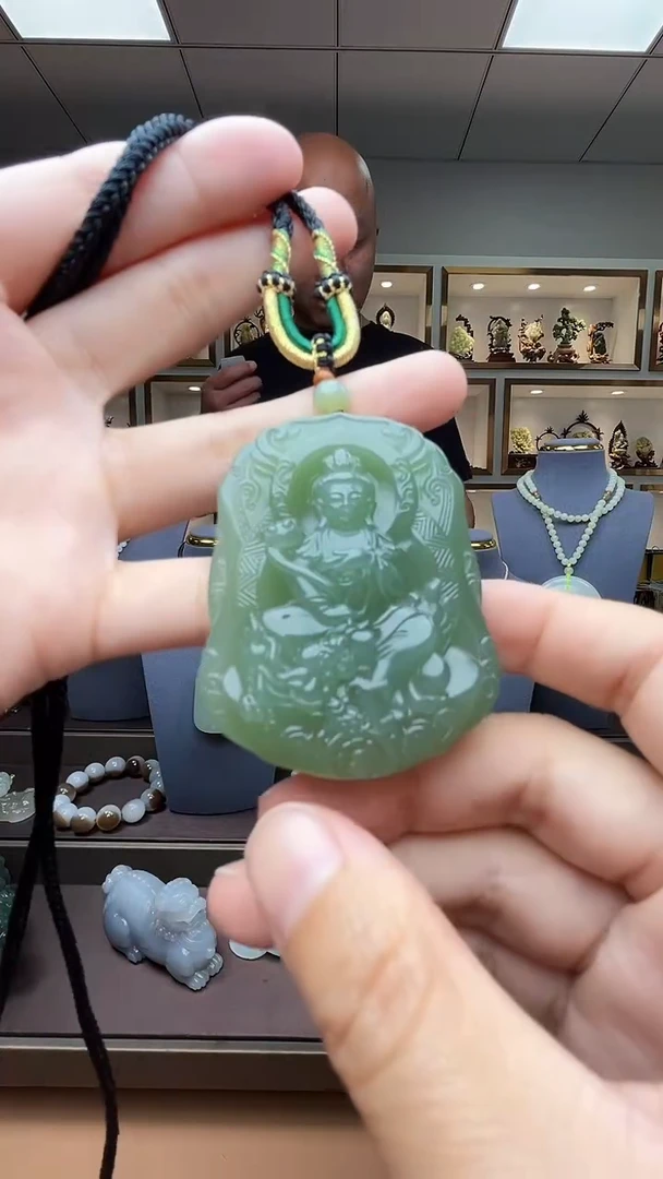 和田玉未镶嵌挂件苏