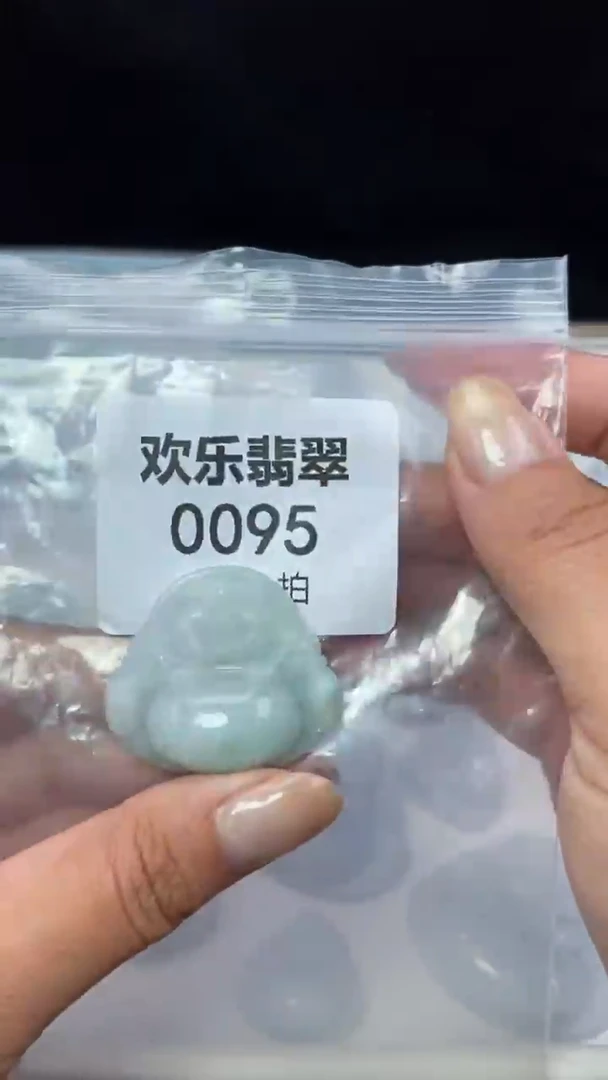 颈饰未镶嵌翡翠缅甸天然翡翠0095