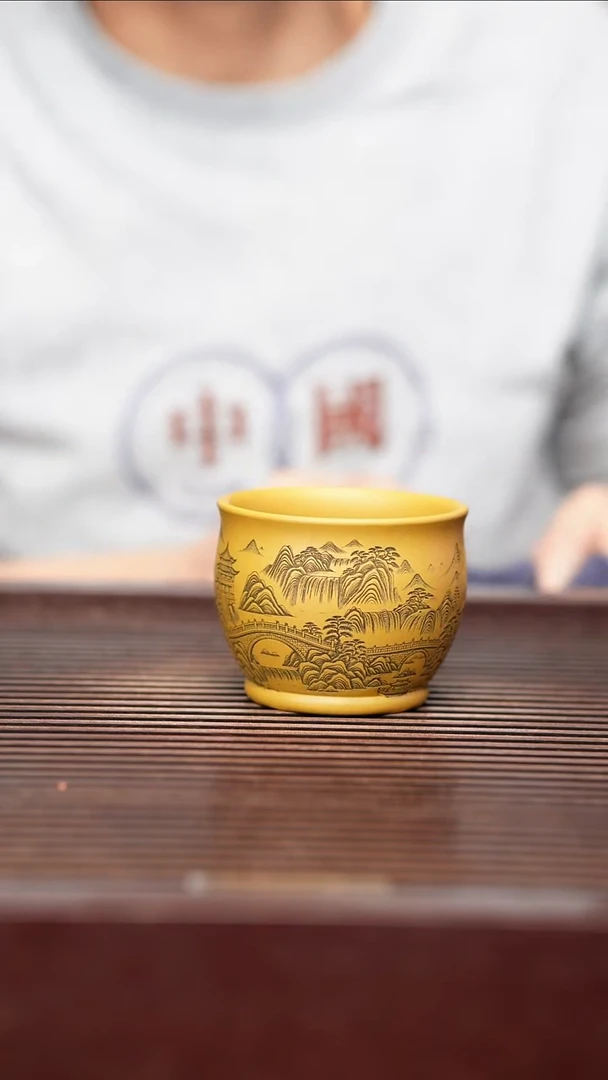 茶杯紫砂宜兴原矿紫砂茶具