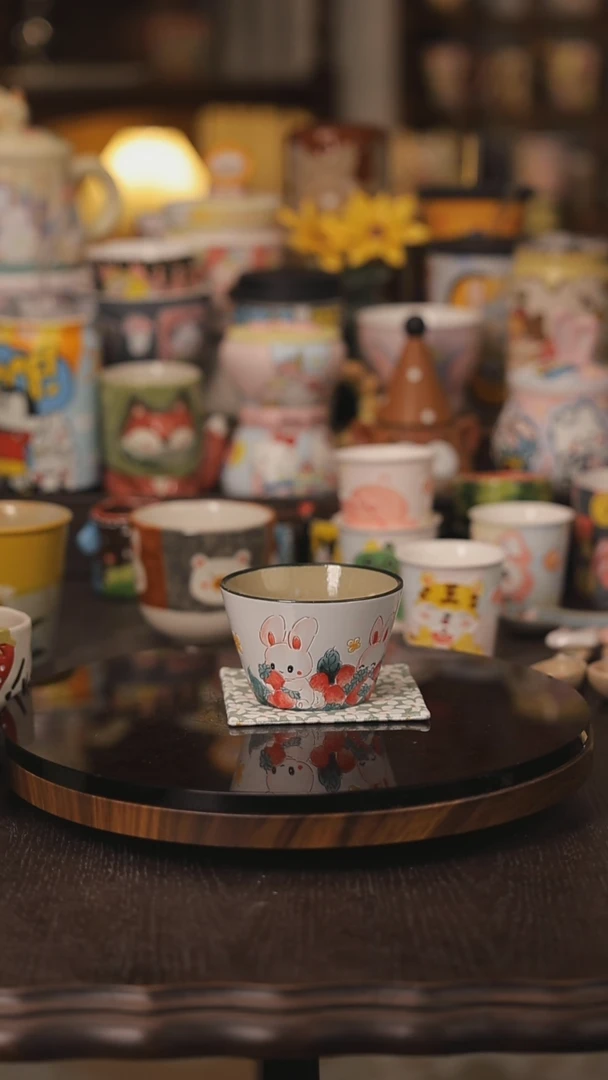 景德镇釉下彩绘设计师款式陶瓷