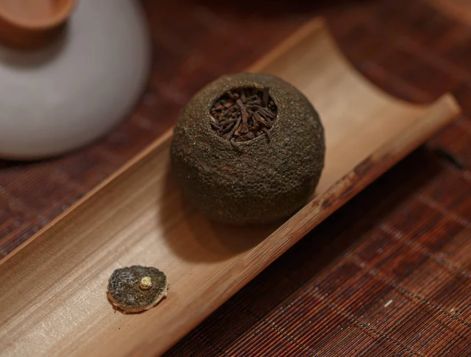 【霞姐福利/Z50】新会陈皮2021年东甲老苏围圈枝半生晒小青柑（白标）