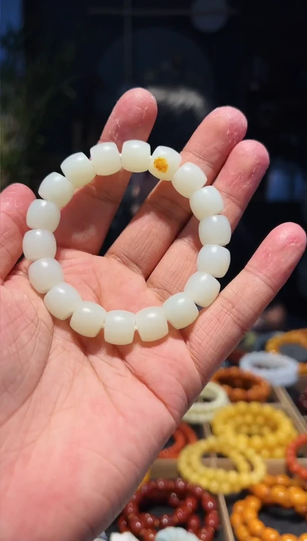 手串未镶嵌和田玉12+直切