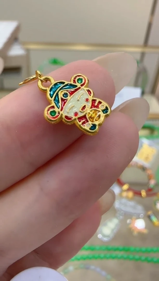 【闪购商品】18K金吊坠(不含链)团购多样性发一件