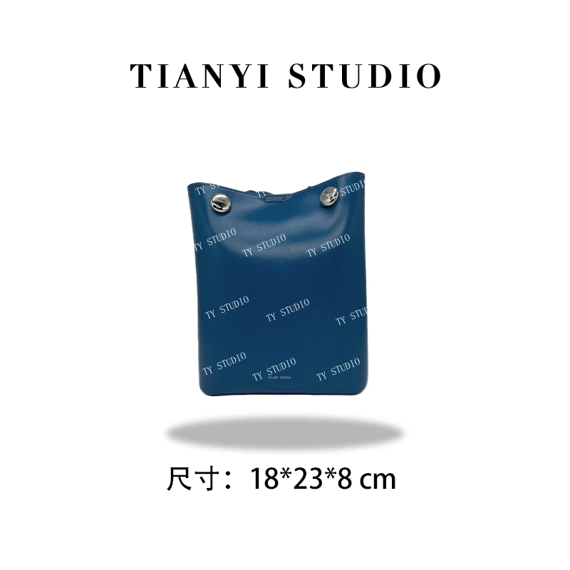 【TY】SK-62825-暮色蓝 轻奢高级韩版单肩潮流时尚简约女包