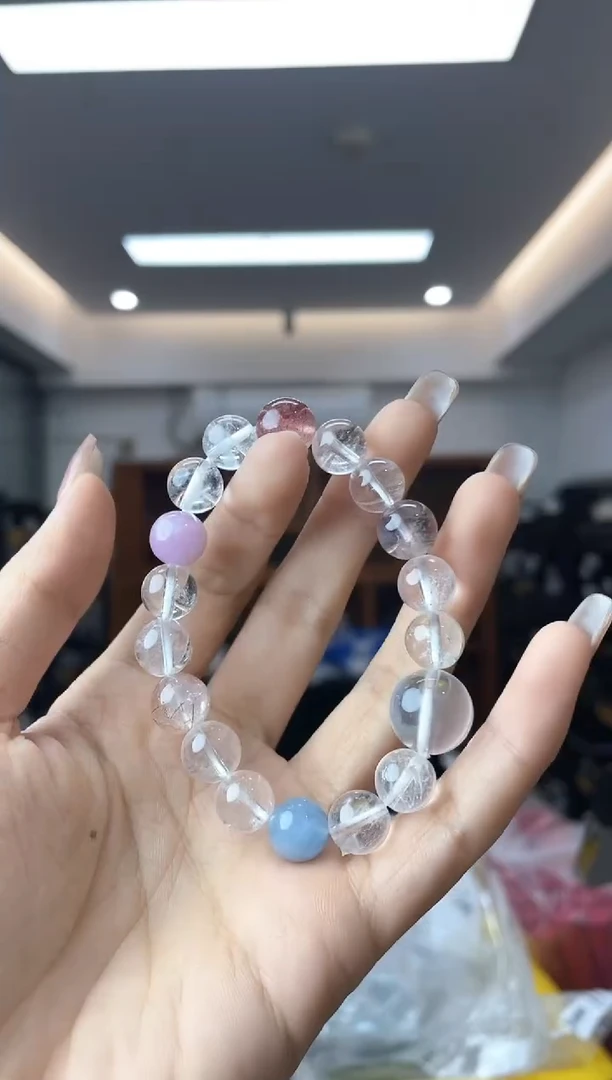 水晶手串未镶嵌多样性一件发货
