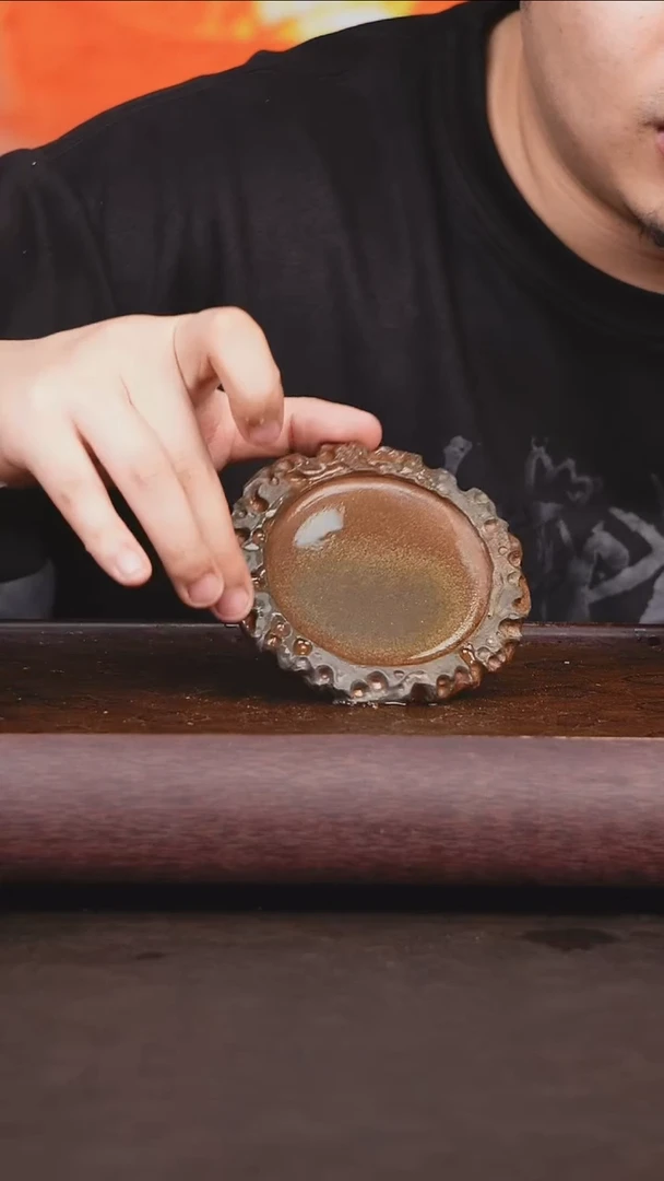 茶壶紫砂柴烧 壶承