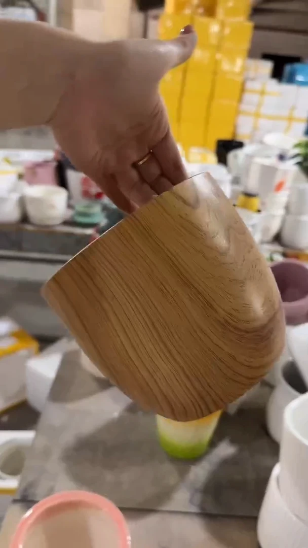 高温陶瓷花盆+E10